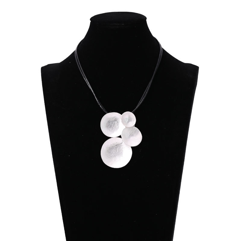 童翎亚马逊热销跨境欧美大气夸张耳坠时尚百搭几何金属中长款耳针批发详情6