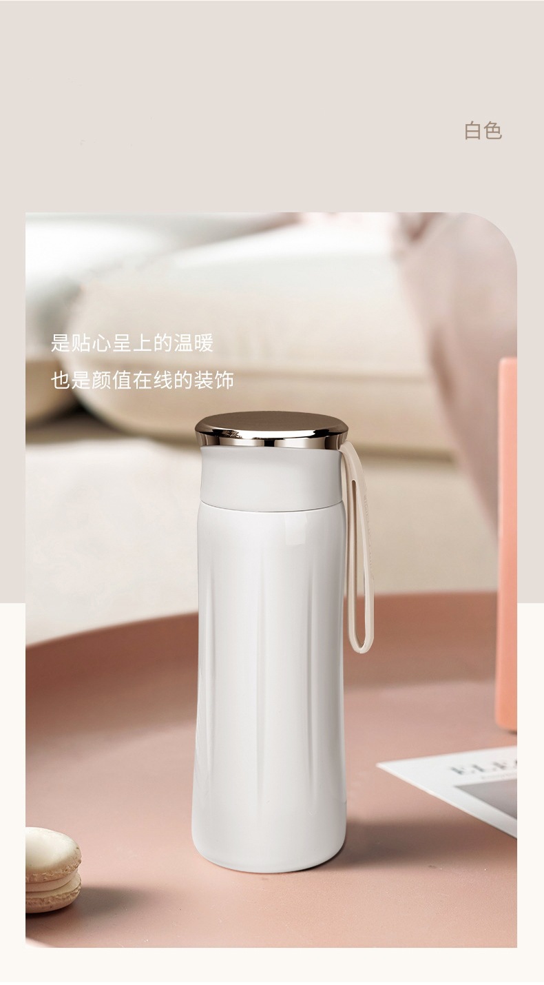 高颜值便携水杯保温杯不锈钢ins风简约男女学生可爱礼品保温杯详情22