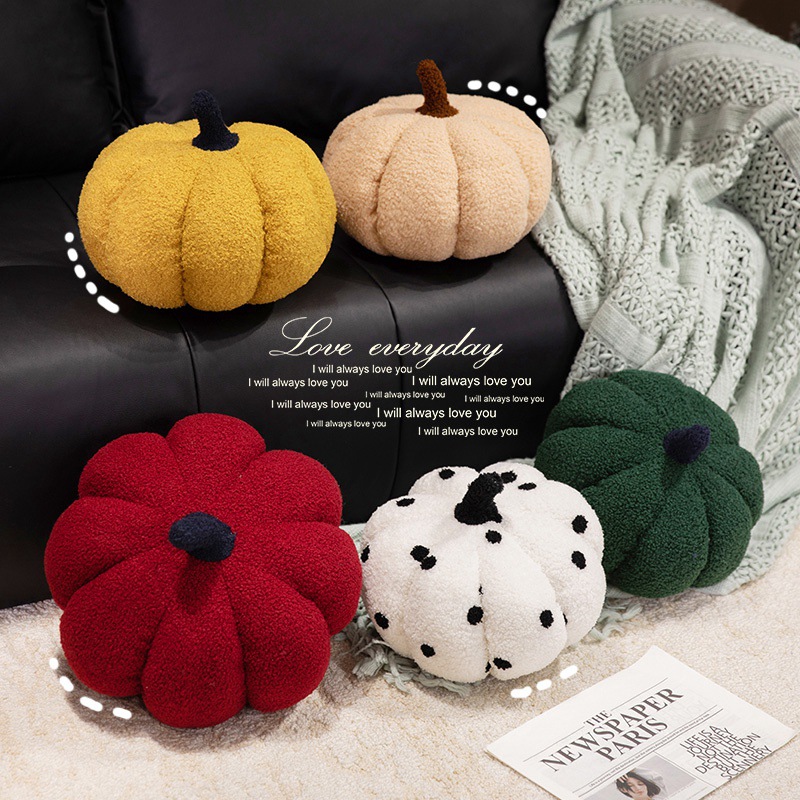 Ins-style creative pumpkin throw pillows, bed cushions, pumpkin Christmas decorations, plush cushions for home use pic 20