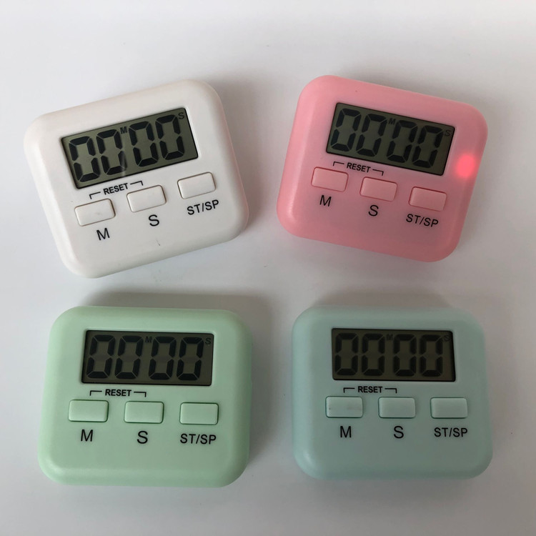 New electronic countdown timer 99 minutes 59 seconds student timer/kitchen timer/with flashing light reminder pic 9