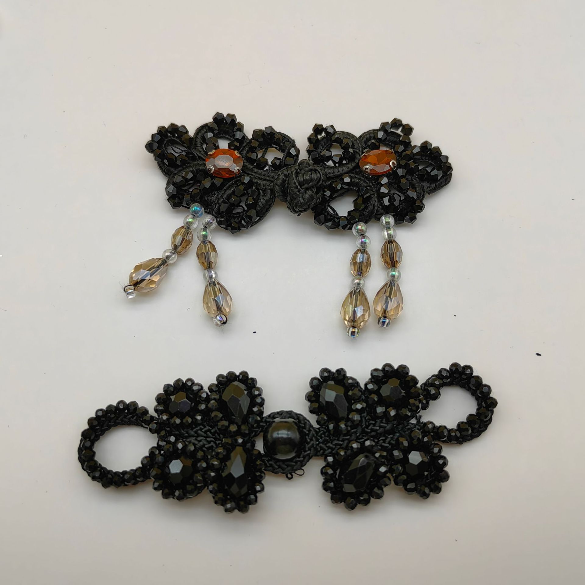 国潮厂家批发旗袍扣盘扣国风服装辅料配件鞋花包子包包装饰民族风配饰详情12