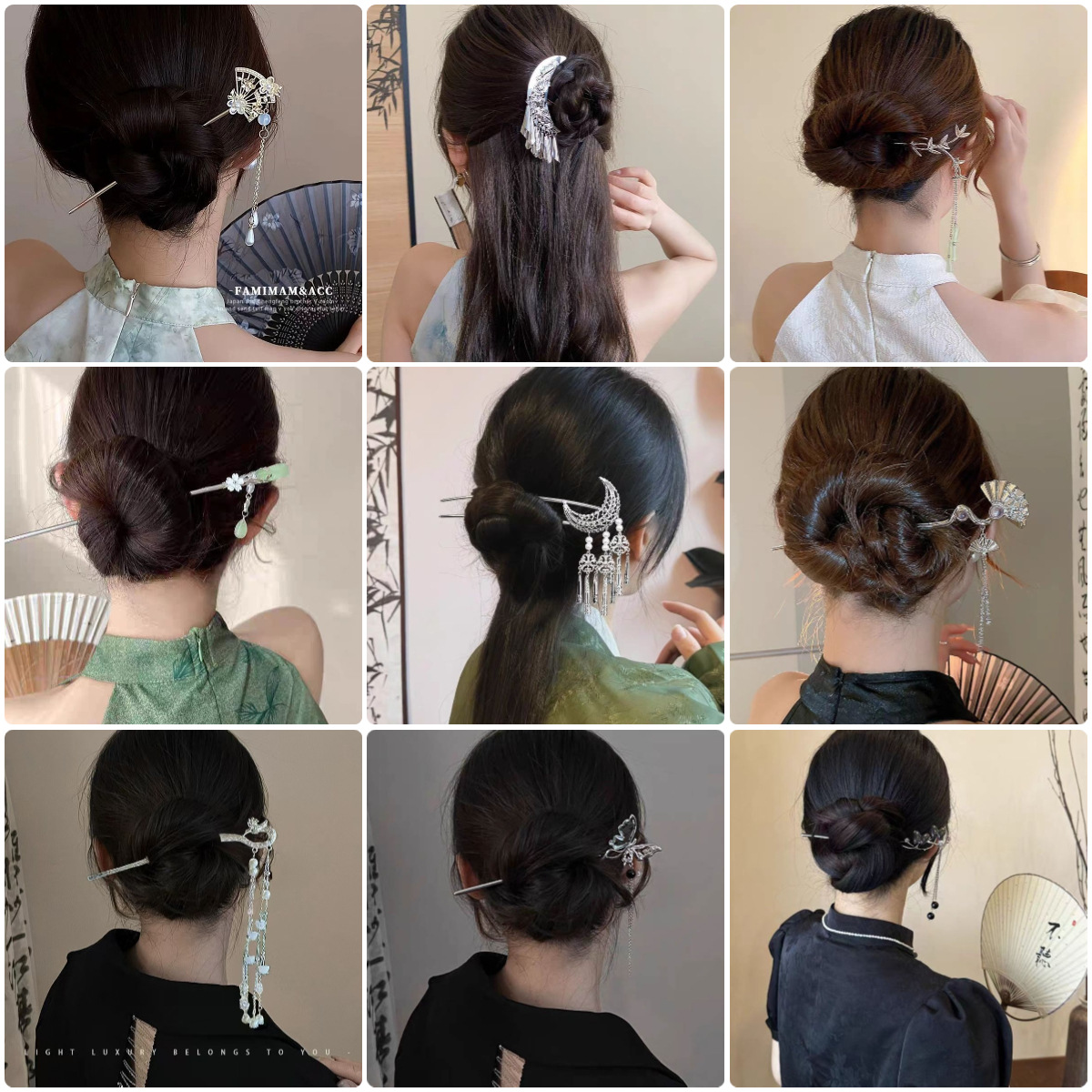 彩色椭圆形发夹女小清新个性侧边刘海夹ins小众设计百搭头饰发饰详情4