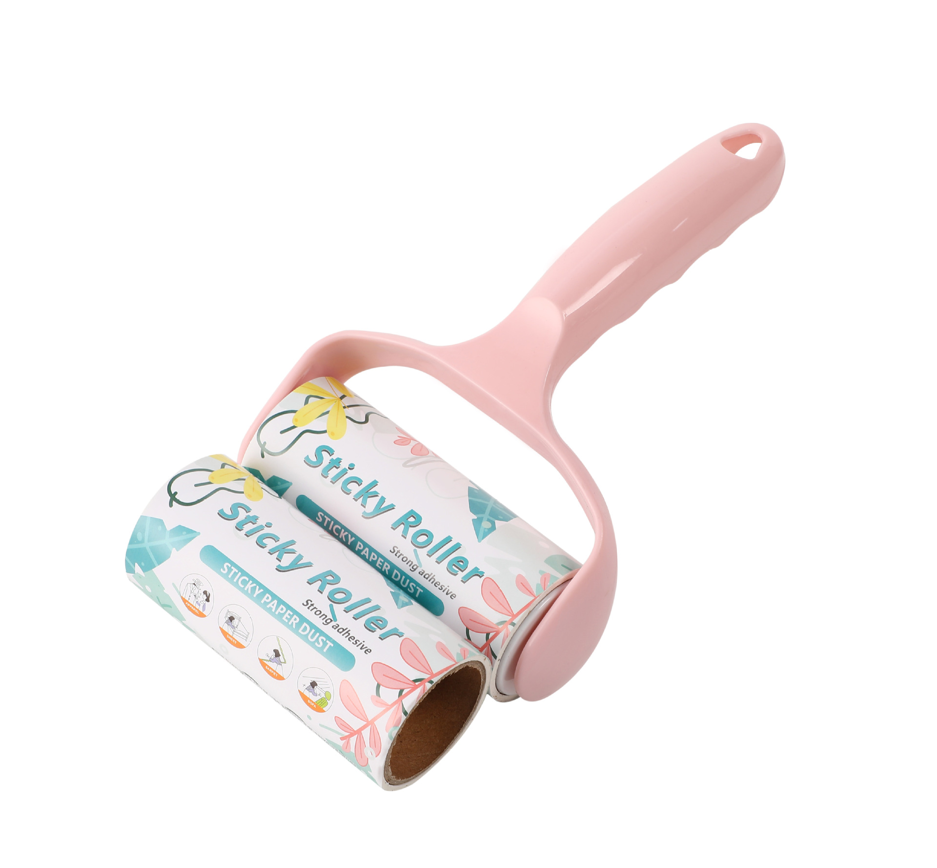 粘毛纸卷粘毛器可撕式滚筒毡滚刷粘毛沾毛神器除毛衣服去毛黏毛刷详情4