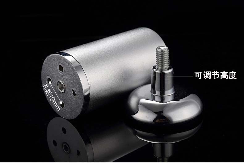 Factory direct sales of bathroom cabinet support feet, bed feet, bar counter feet, aluminum alloy round adjustable furniture, sofa cabinet feet pic 8