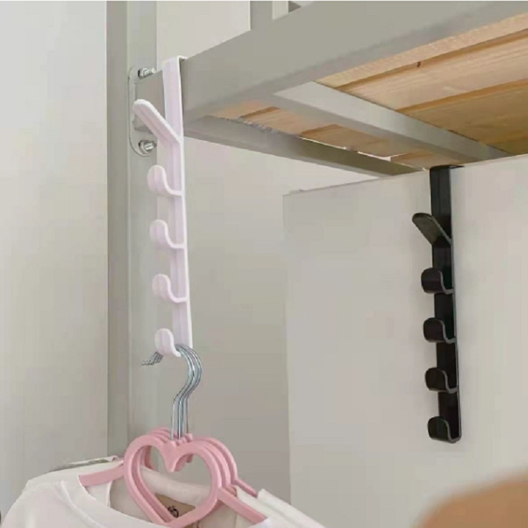 厂家直销五段门后挂架长排挂架包包挂架家用宿舍收纳神器详情6