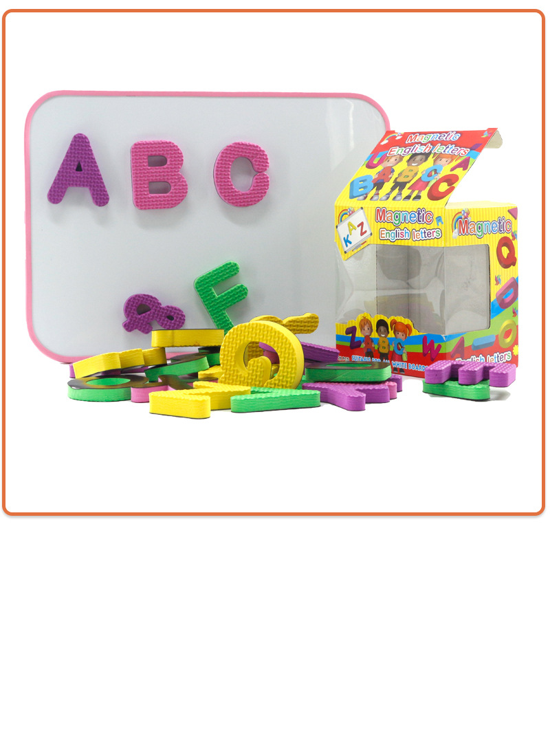 定制 儿童益智EVA磁吸字母贴早教泡沫彩色数字磁性冰箱贴详情8