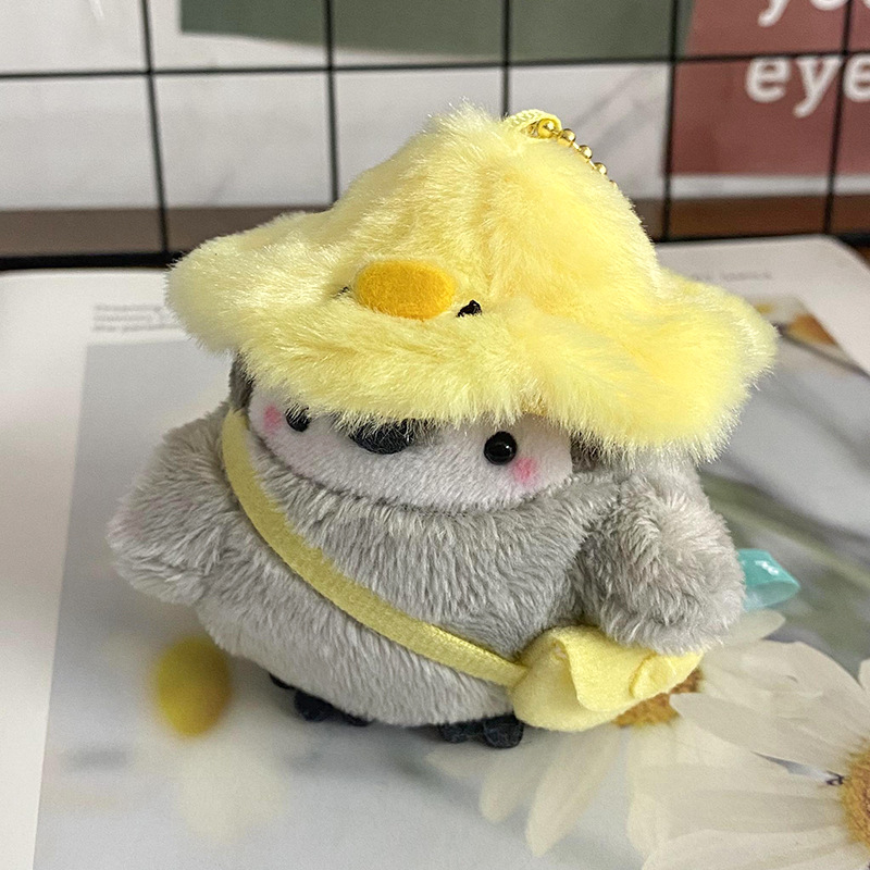 Japanese-style positive energy koi and penguin plush dolls, small pendants, bags, pendants, dolls, keychains, toy dolls pic 28