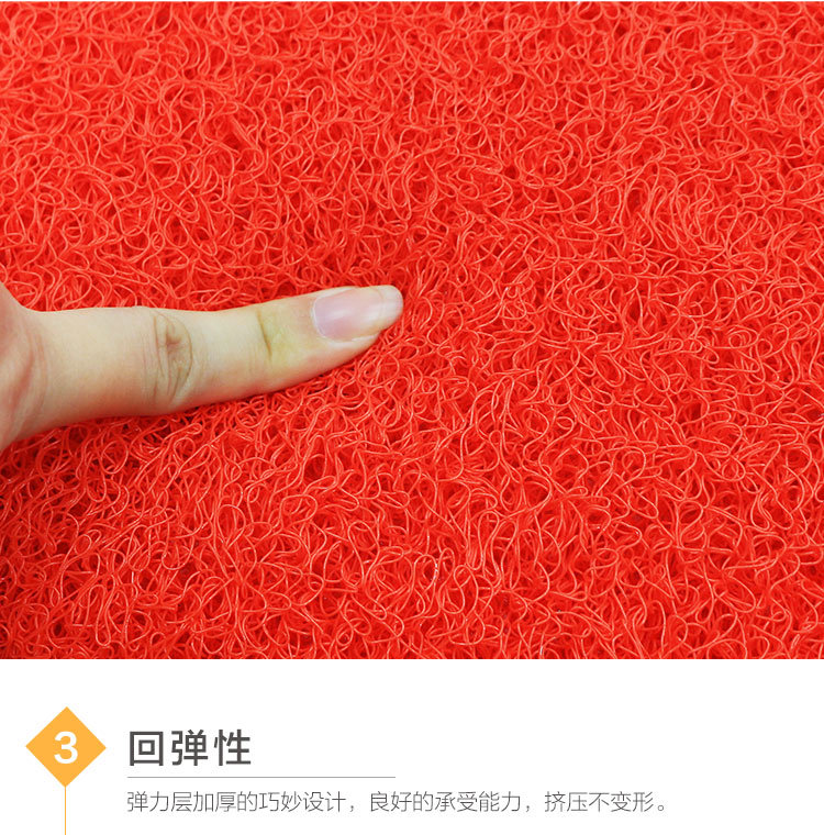 Wholesale of pvc plastic for the entrance door, elevator, hotel welcome, anti-slip wire rings, entrance floor MATS, carpets and foot MATS pic 24