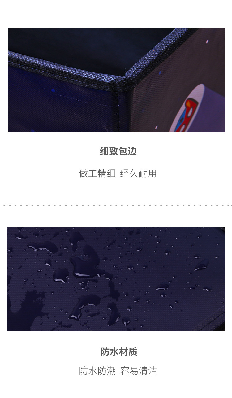 卡通玩具收纳箱大号可折叠整理箱布艺防尘储物箱家用可坐收纳凳详情6