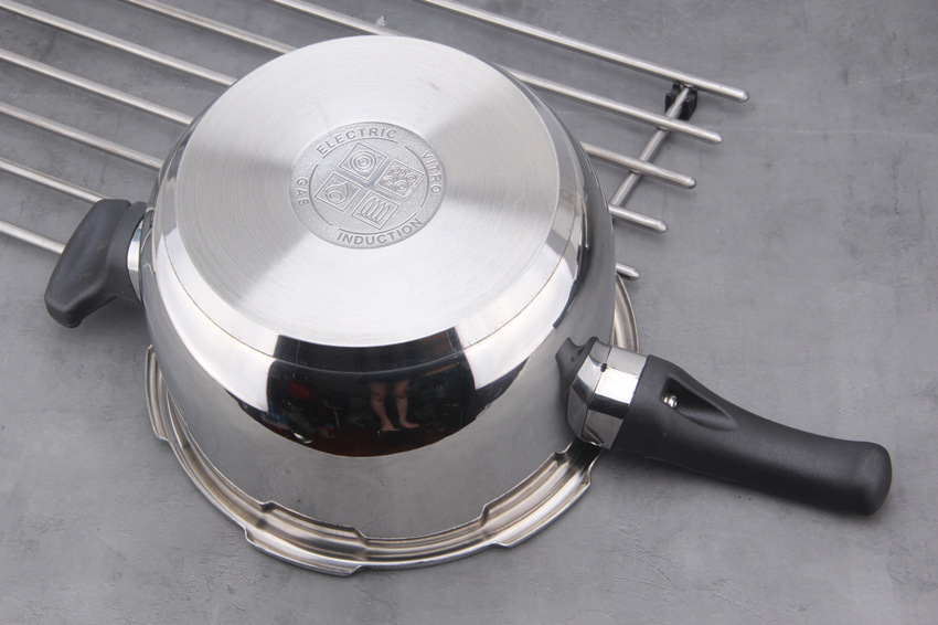 304 stainless steel pressure cooker thickened, suitable for commercial and household pressure cookers, gas stoves and induction cookers. Stainless steel cookware pic 20