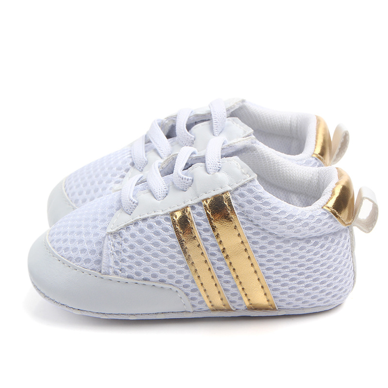 Wholesale spring and autumn breathable mesh baby shoes, soft-soled anti-slip baby walking shoes, casual 0842 pic 17
