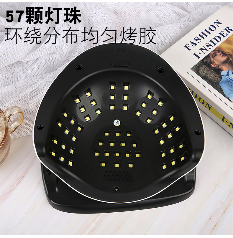 SUN T5 nail Lamp 57LED light therapy Lamp, quick nail drying and nail baking machine, a best-selling product in foreign trade pic 4