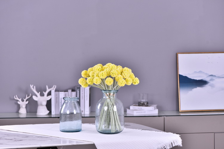 High-quality artificial flowers of windmill chrysanthemum in stock, windmill flower, pine, insect fruit, living room, wedding decoration, flower arrangement art, windmill fruit pic 10