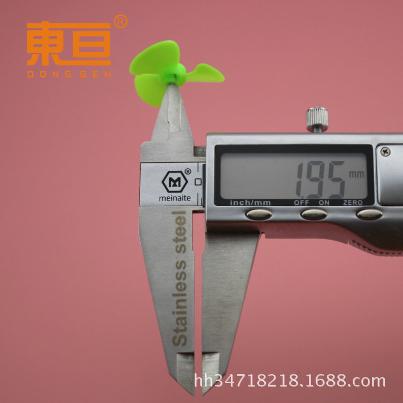 Φ303Y2A green propeller 30 Three-blade fan blade propeller technology model parts pic 4