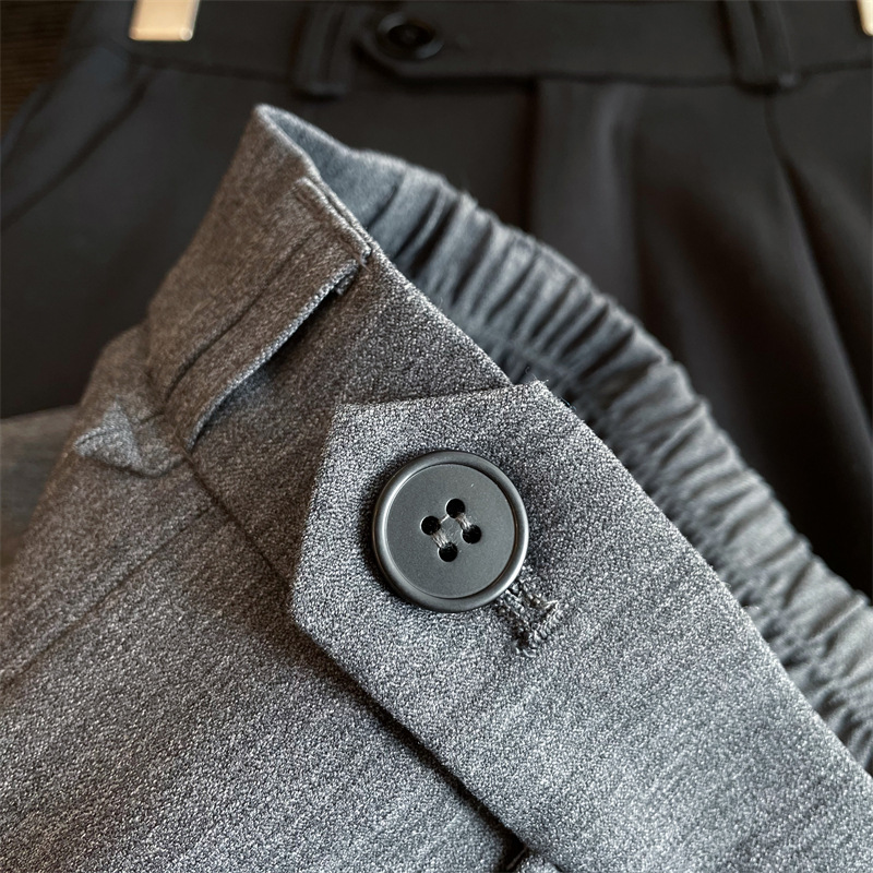 The self-retained w beauty Hidden meat creates a super model leg shape with a high waistline design, versatile and slimming suit pants and casual pants pic 33