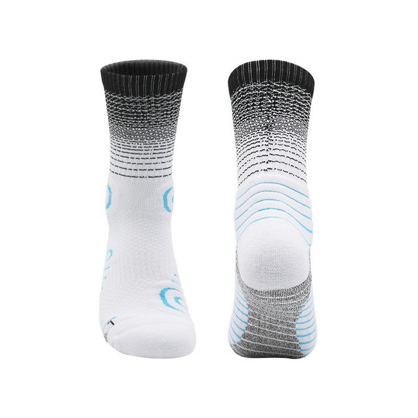 Summer city basketball socks for men, text socks, practical towel soles, sports socks, mid-calf socks for men in provinces, wholesale pic 34