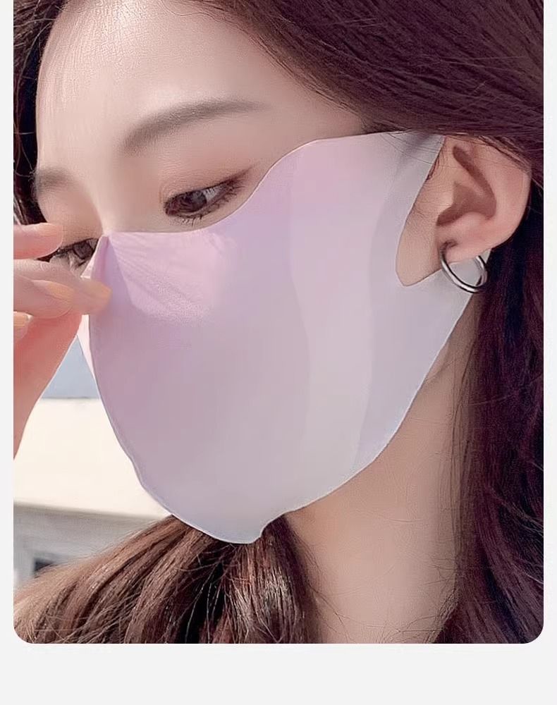 夏季防晒冰丝口罩清凉透气防护口罩凉皮防紫外线全脸遮挡护眼角详情16