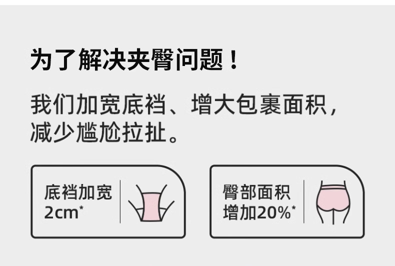 隐形无痕内裤女中腰莫代尔桑蚕丝7A抗菌裆透气女生三角裤不夹臀详情13