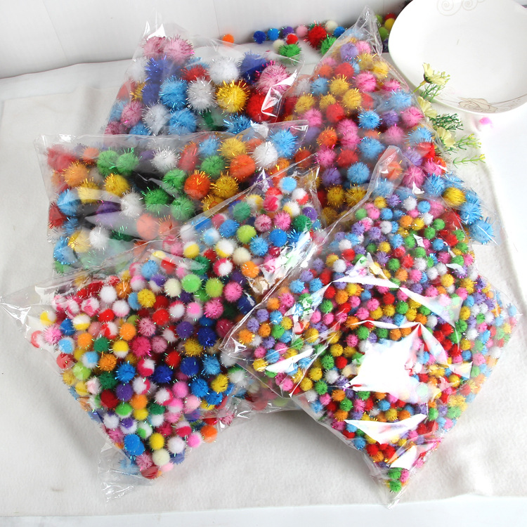 厂家直销金丝毛球金葱球 大量现货详情8