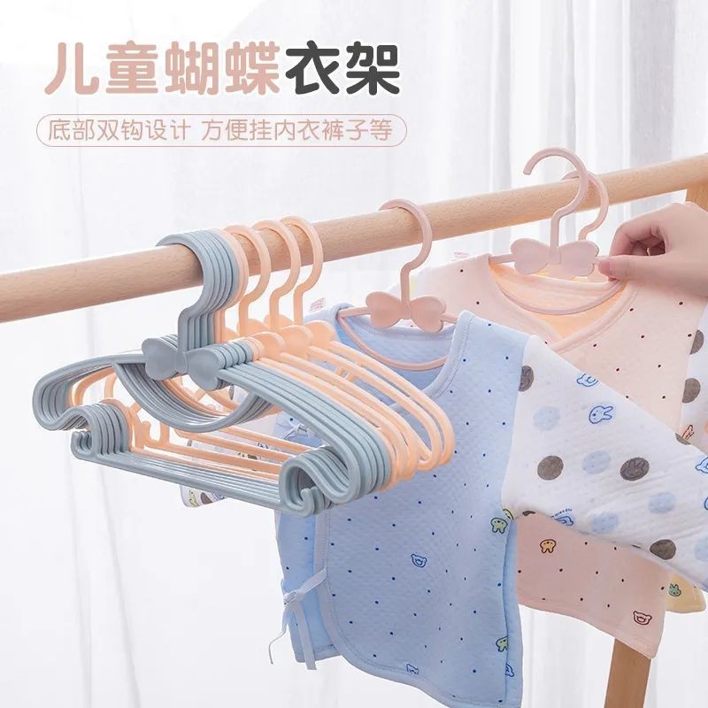 简约风黑白衣架宿舍阳台晾衣架家用无痕防滑挂架衣裤架衣服撑批发详情7