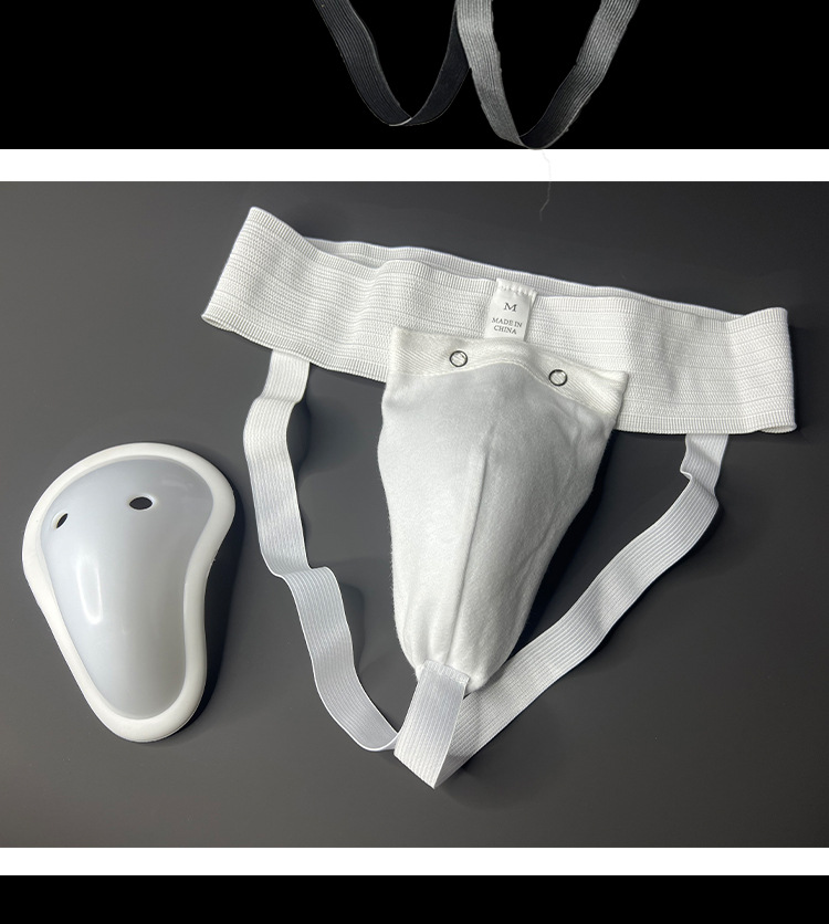 拳击散打跆拳道搏击空手道护裆裤护裆袋足球曲棍球保护下护裆透气详情12