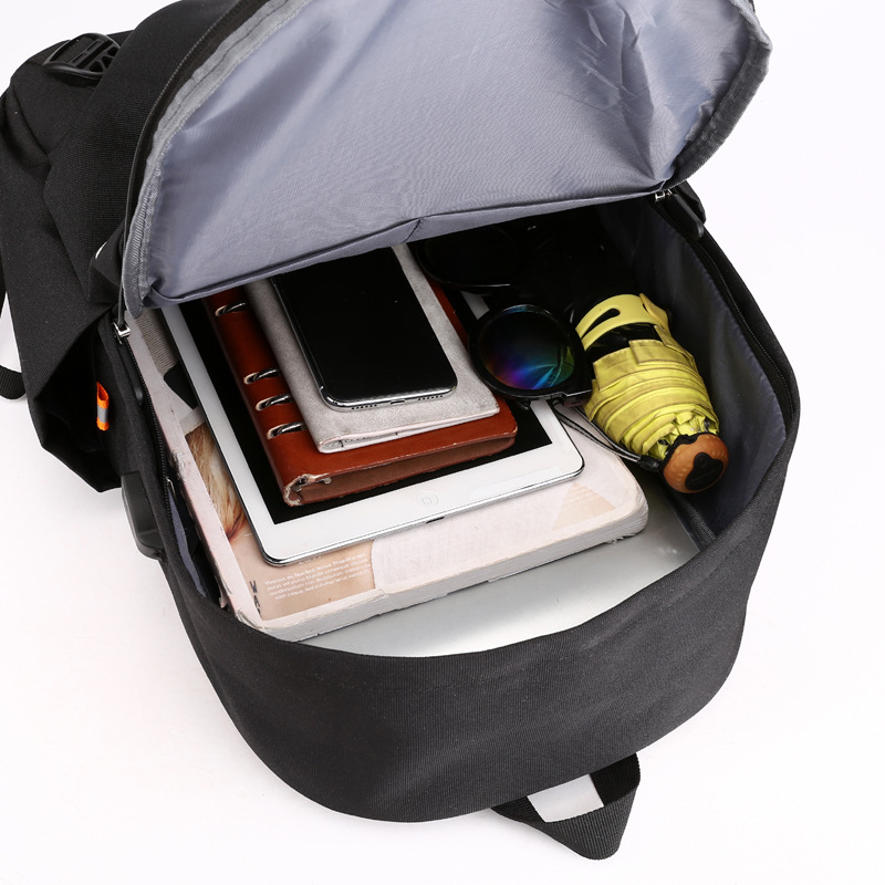 New Oxford cloth backpack for men, USB charging backpack, water-resistant computer bag, large-capacity schoolbag for female students pic 55