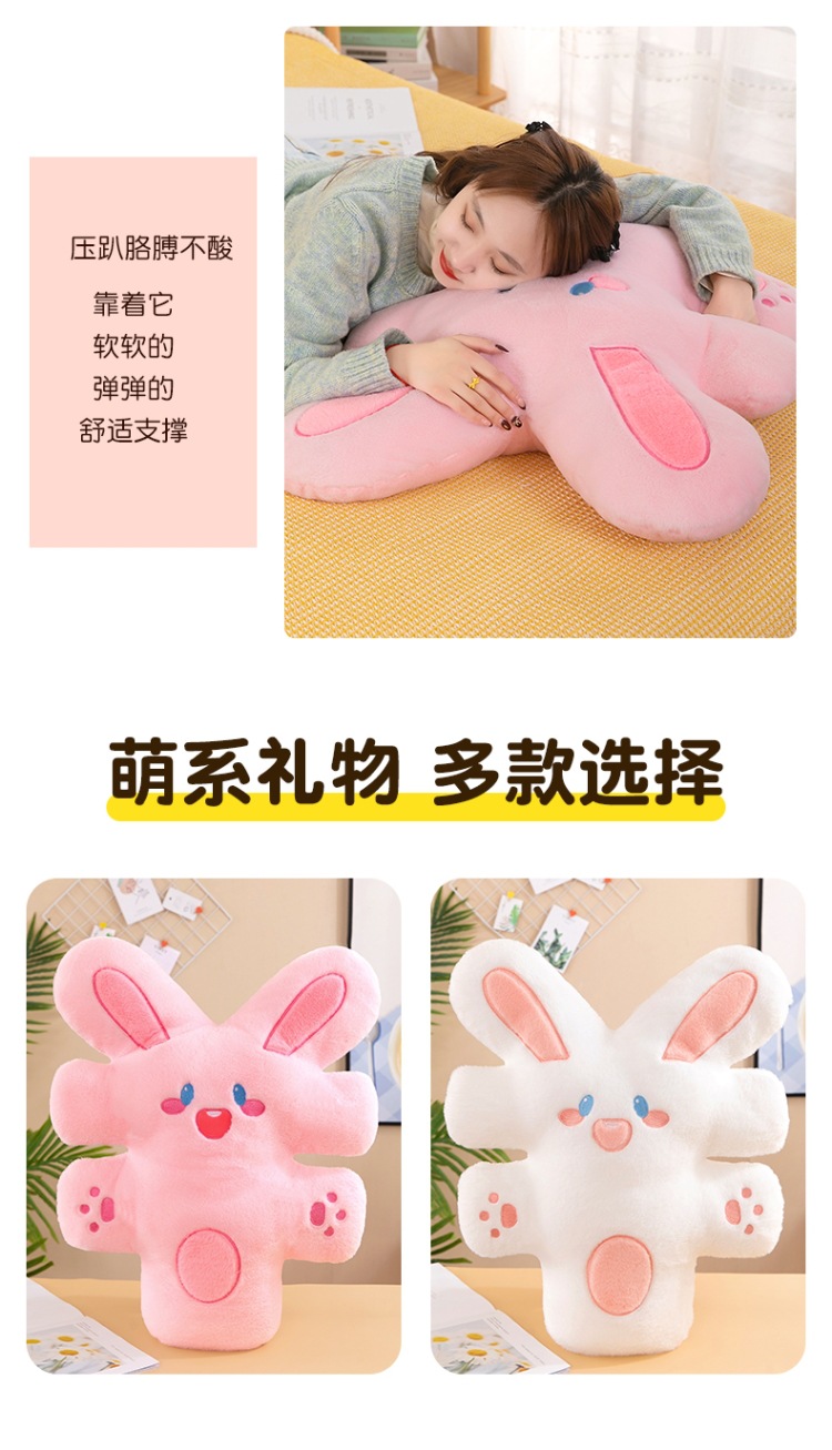 外贸大有钱兔毛绒玩具创意抱枕软公仔玩偶情人节礼物闺蜜跨境批发详情6