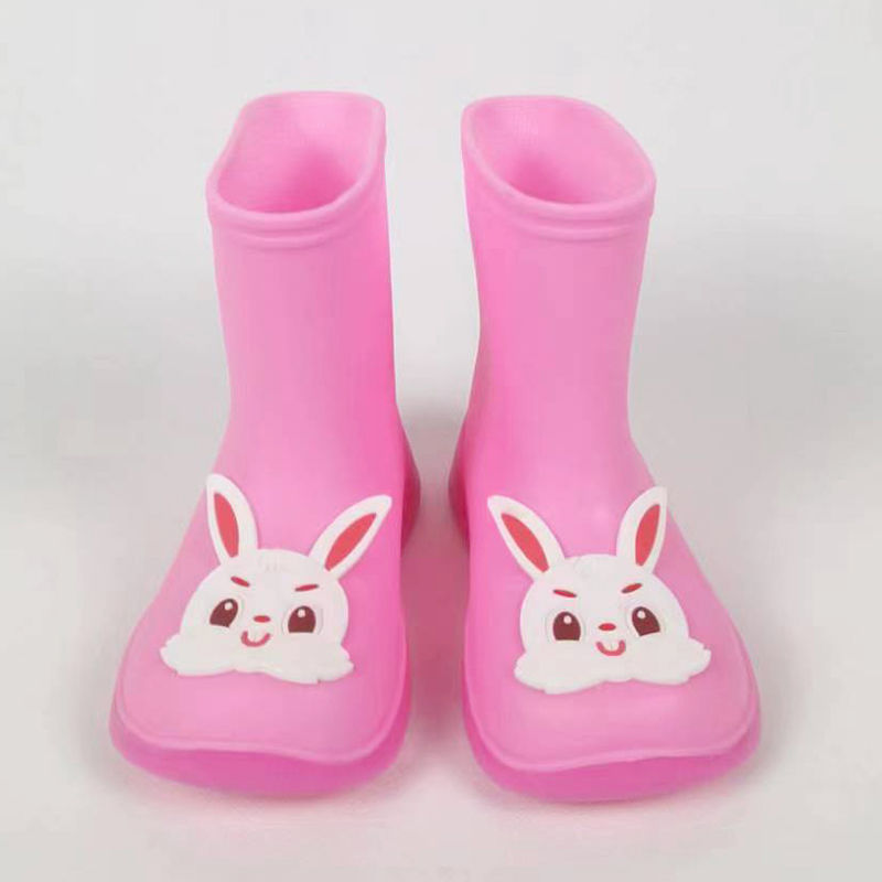 儿童雨鞋男童防滑时尚婴幼儿水鞋女童宝宝防水卡通中筒小孩雨靴详情19