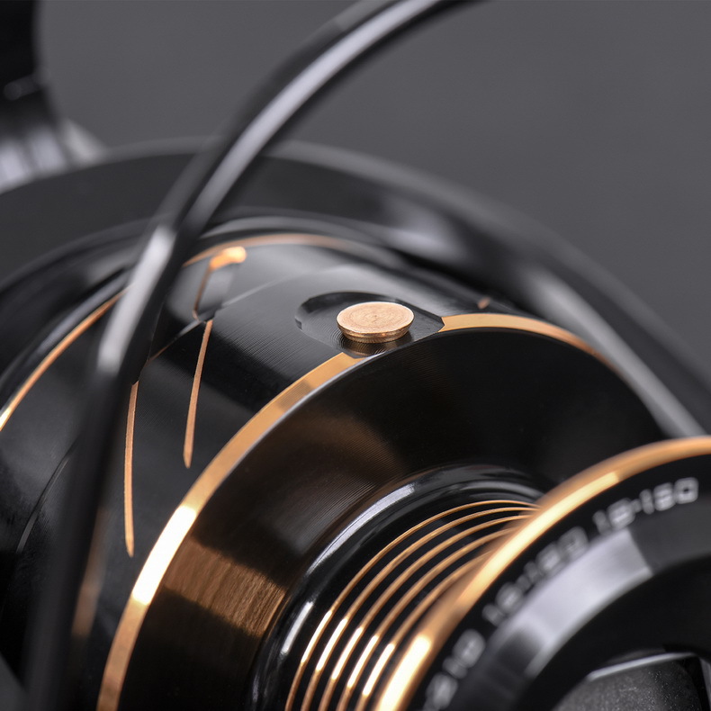 28019 CAPACI [RT Series Spinning Wheel] Metal swing arm line cup fishing reel, sea fishing gear pic 10