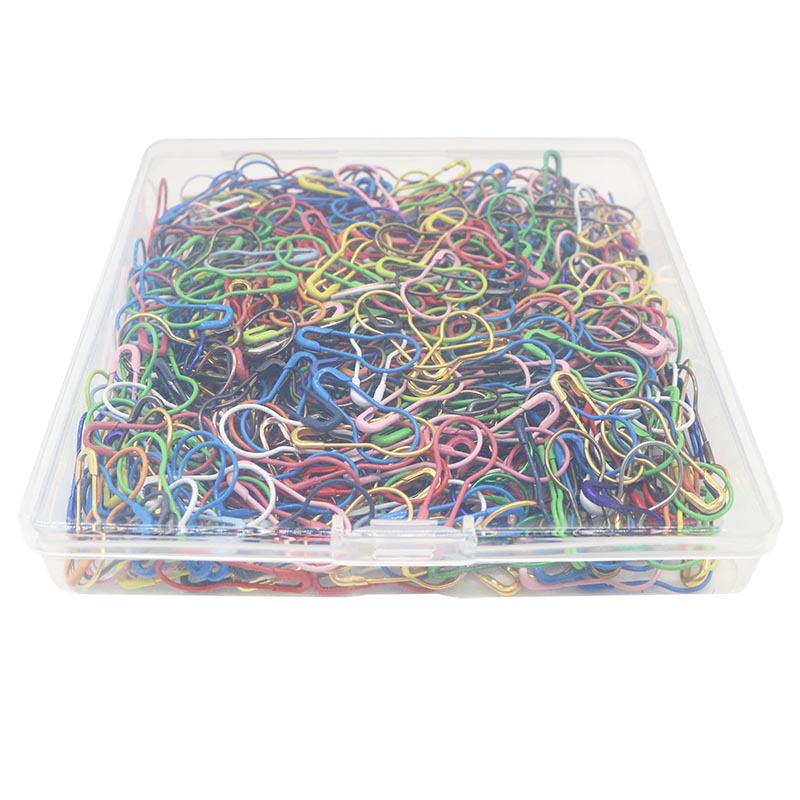 厂家供应600枚混色葫芦别针方形扁盒装服装装饰吊牌扣针跨境批发详情6