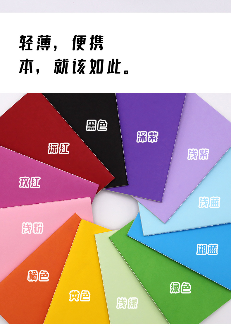 Cuaderno de notas personalizable para hacer cubierta imprimible logo publicidad cuaderno de trabajo engrosado códice suave cuaderno de hilo de coche personalizado pic 10