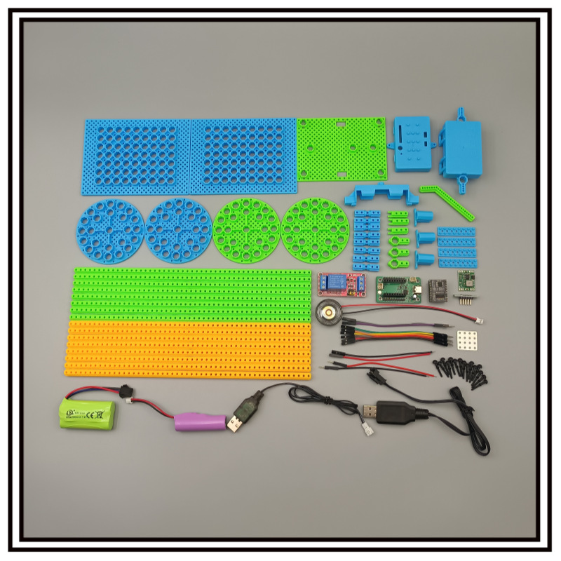 Programmable Lighthouse Intelligent Voice Recognition Graphical Programming Kit DIY Technology Small Project AI Maker Education pic 4