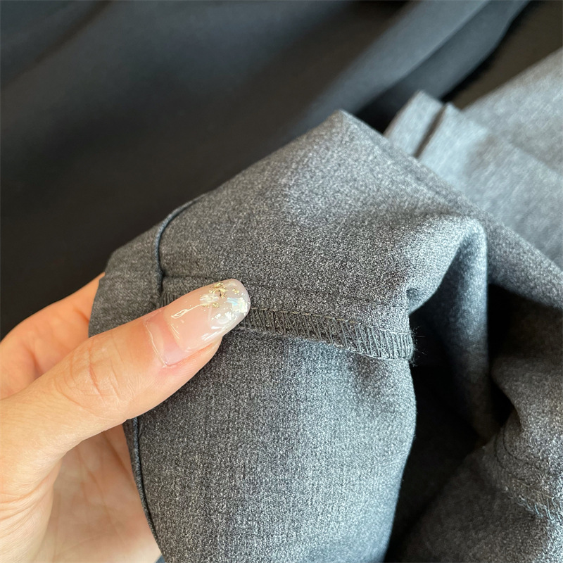 The self-retained w beauty Hidden meat creates a super model leg shape with a high waistline design, versatile and slimming suit pants and casual pants pic 29