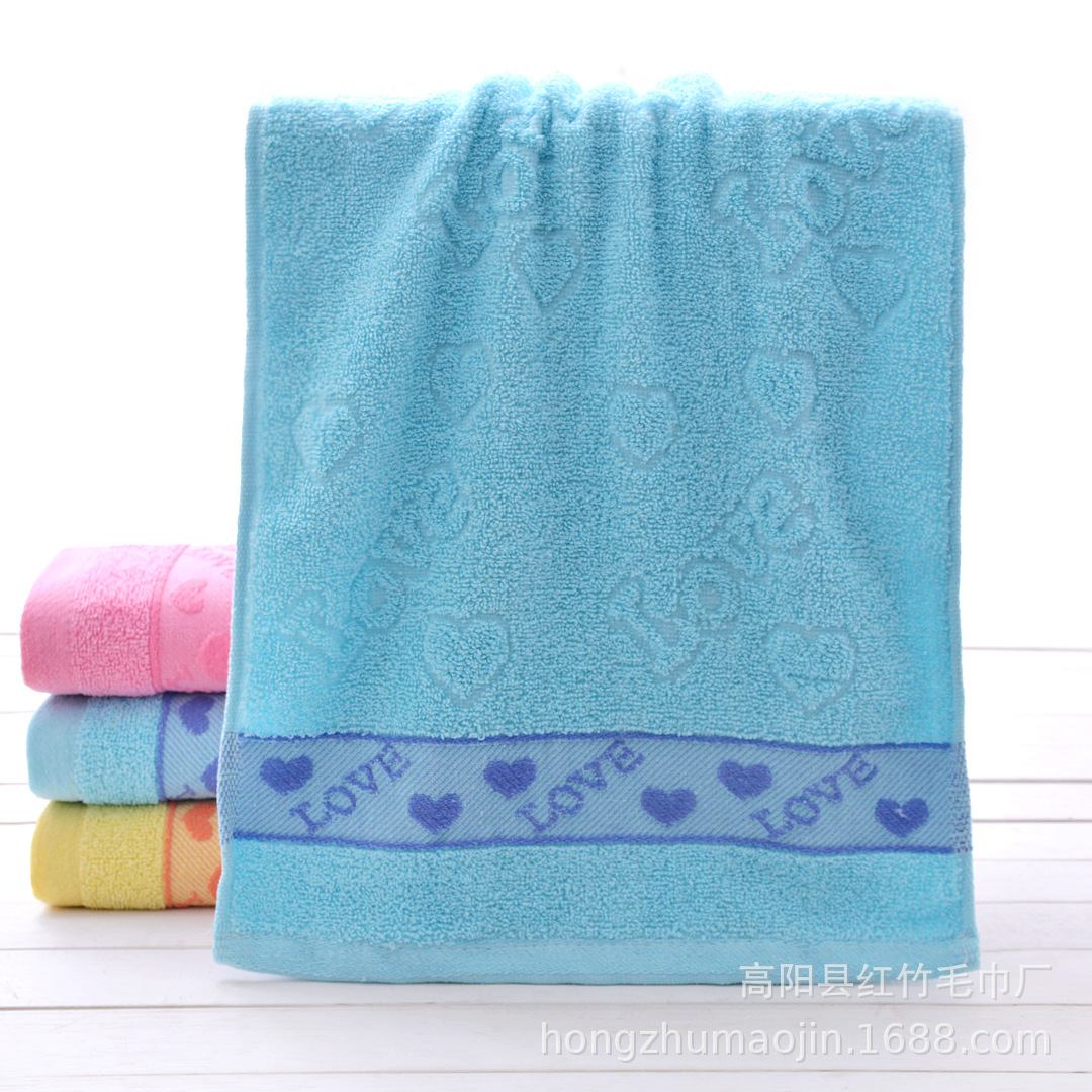 Factory wholesale pure cotton thickened checkered towels, absorbent household daily face towels, gift customization logo pic 37