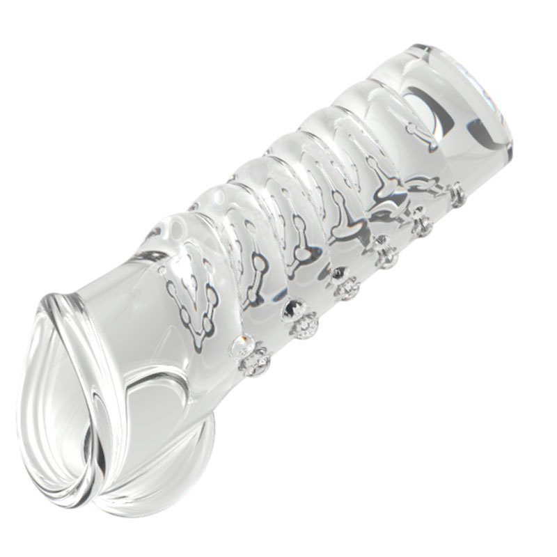 二代狼牙套男用套成人锁精环加长套 水晶套 成人情趣用品详情13