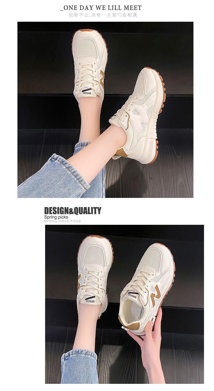 运动鞋女2024年春秋新款超火百搭防滑休闲女鞋软底轻便跑步小白鞋详情16