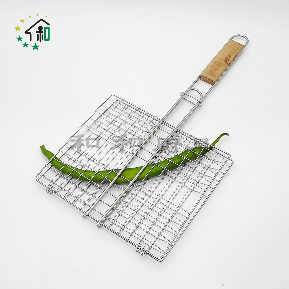 Cross-border wholesale manual aluminum alloy wooden handle hamburger meat press, beef Patty meat filling model press, meat Patty press pic 6