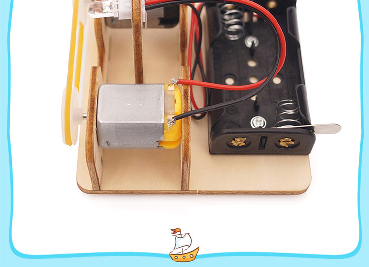 初中小学生物理科学小实验手工DIY发电机能量转换STEAM科学教具详情19