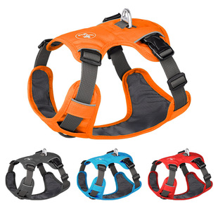 秋冬麂皮绒保暖宠物胸背带反光中小型狗狗胸背猫咪牵引绳亚马逊详情5