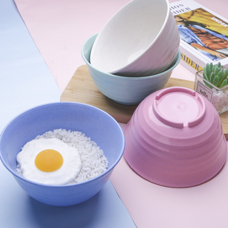 A 12-cm bowl of wheat straw pic 4