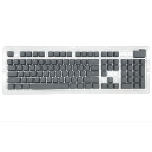 ABS color-matched 61/87/104 key mechanical keyboard cap, two-color closed character translucent color key cap pic 10