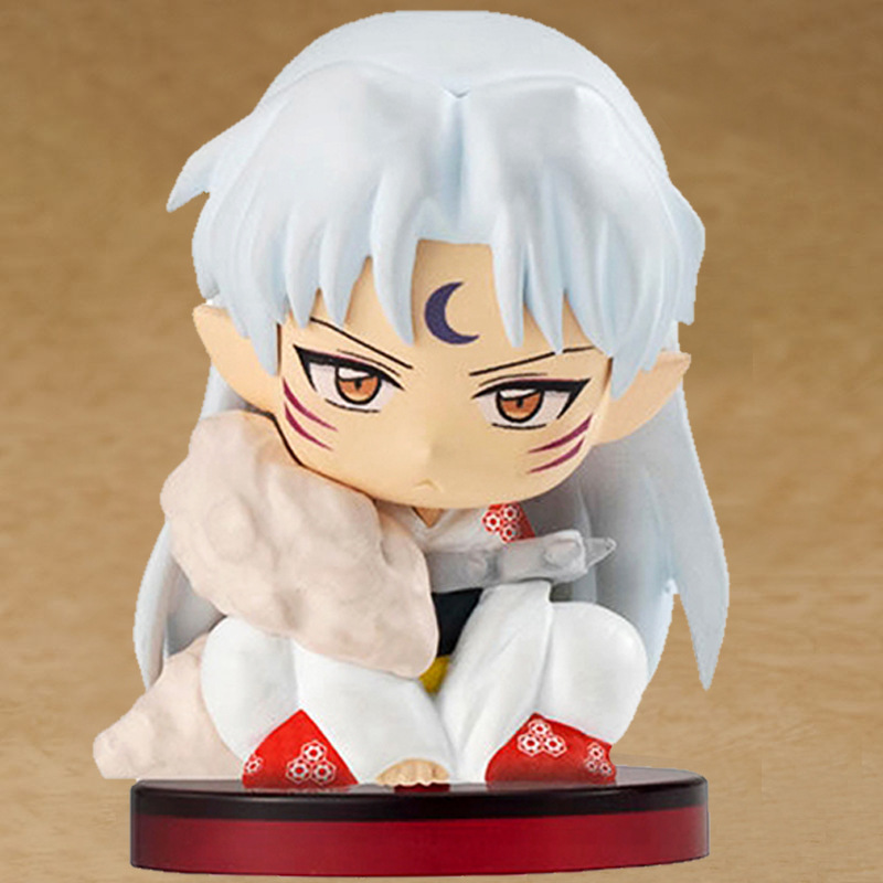 万代手办扭蛋犬夜叉动漫同款造型桌面车载摆件现货杀生丸阿离周边详情6