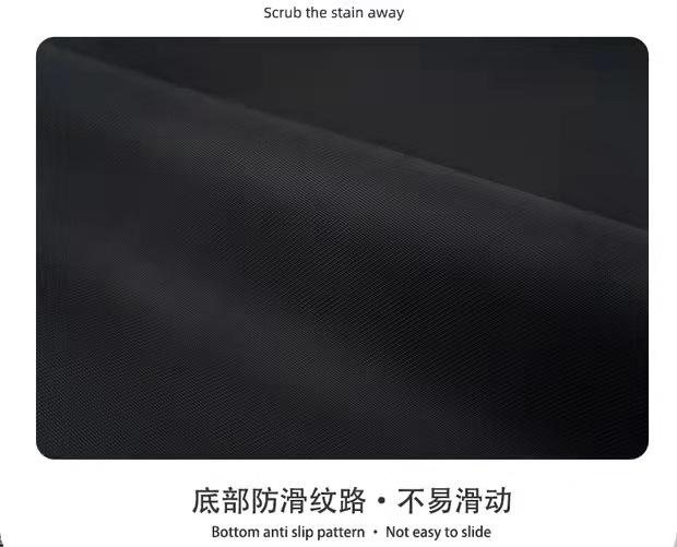 French light luxury leather washable carpet, cut-out for home use, kitchen dirt-resistant floor mat, sketch printed pvc floor mat pic 4