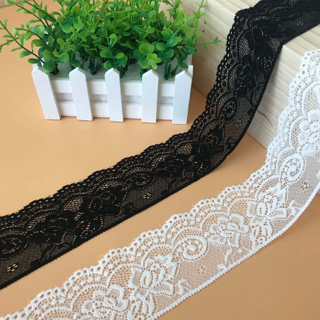 Wholesale of 6.5cm elastic lace trim underwear, clothing accessories and DIY wedding dresses from the manufacturer pic 4