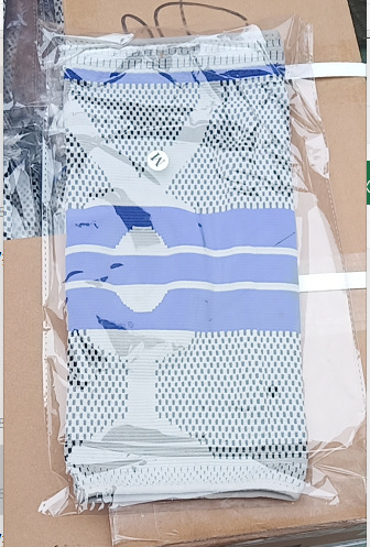 健身运动护具运动护膝硅胶防撞护腿弹簧支撑篮球护膝骑行登山跑步详情3