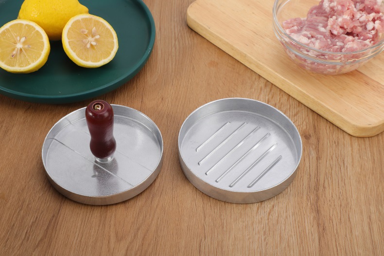 跨境家用厨房汉堡压肉器制作圆形肉饼压模具创意早餐制饼器批发详情7