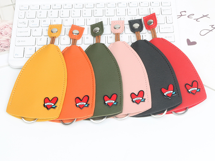 时尚创意抽拉式卡通可爱个性女士汽车钥匙包收纳大众奔驰小巧迷你详情1