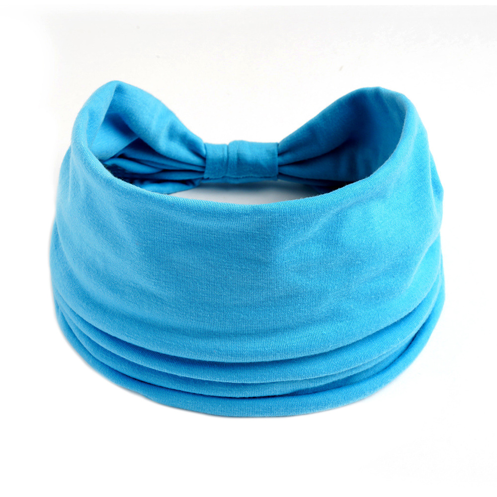 European and American solid-color elastic sports hair band, yoga hair band, anti-sweat and sweat-absorbing maca headband, waist wrap hair band for women pic 26