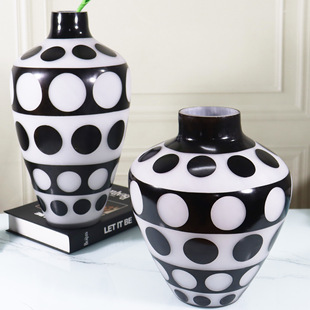 高档珐琅彩琉璃花瓶摆件客厅插花美式玄关创意装饰工艺品花器批发高档珐琅彩琉璃花瓶摆件客厅插花美式玄关创意装饰工艺品花器批发详情5