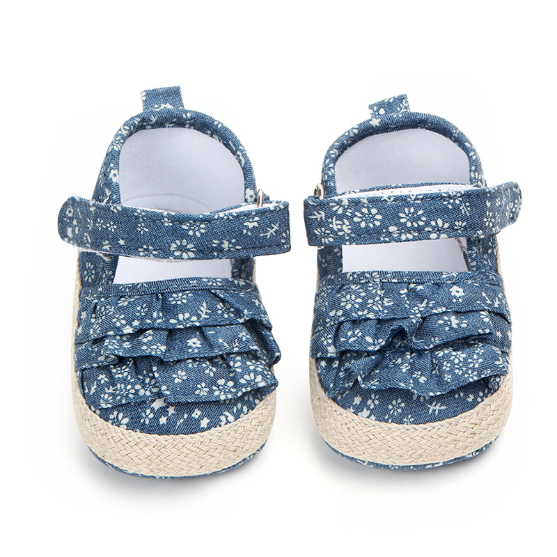Autumn lace baby shoes, soft-soled baby shoes, learning shoes, indoor anti-slip factory direct sales 0968 pic 7